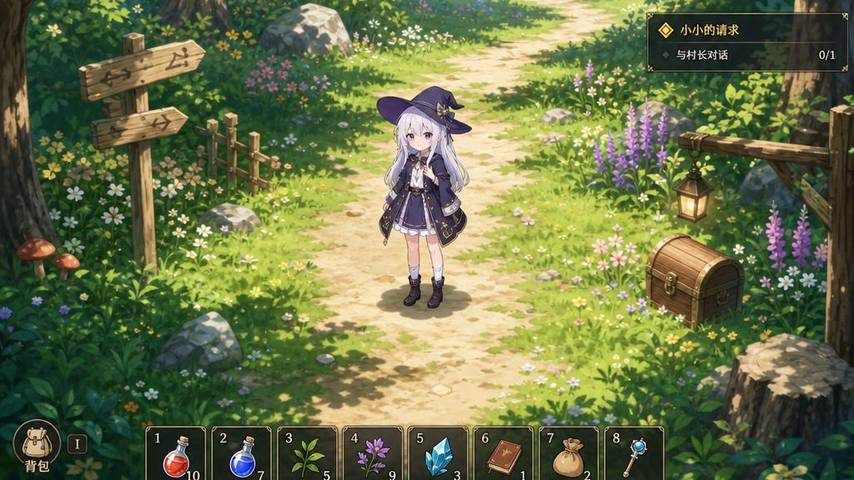 魔女秘药 角色路线 实机截图 7