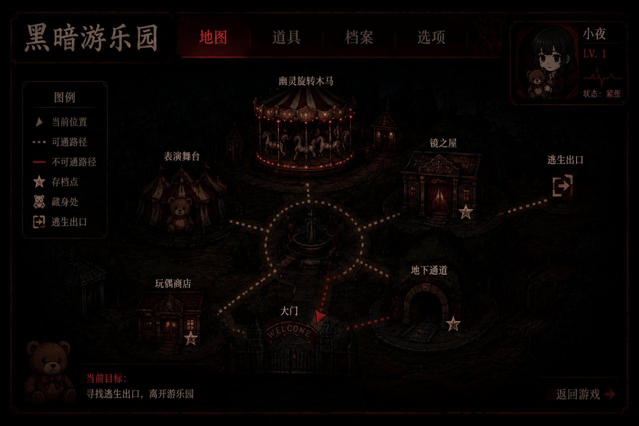 黑暗游乐园 角色养成 资料图 2