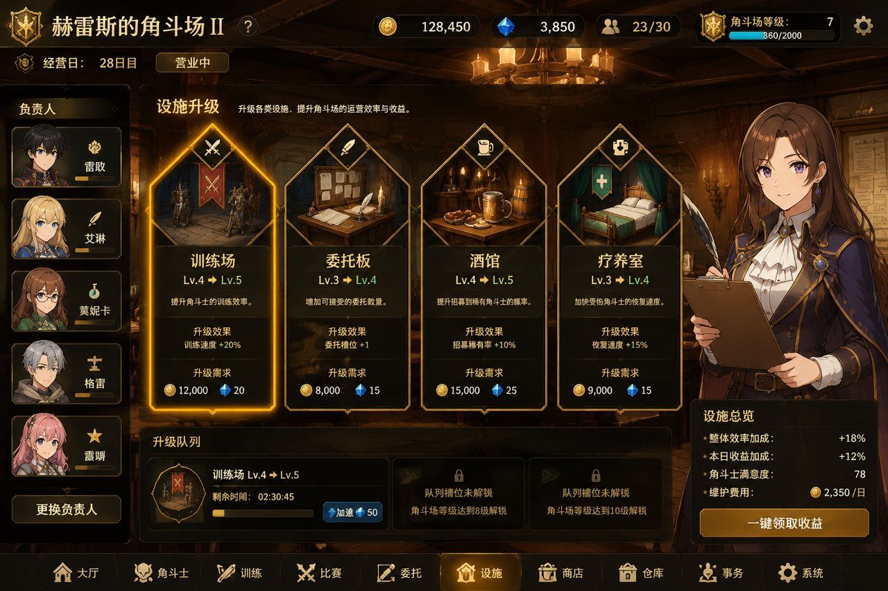 赫雷斯的角斗场Ⅱ 中文界面 实机截图 6