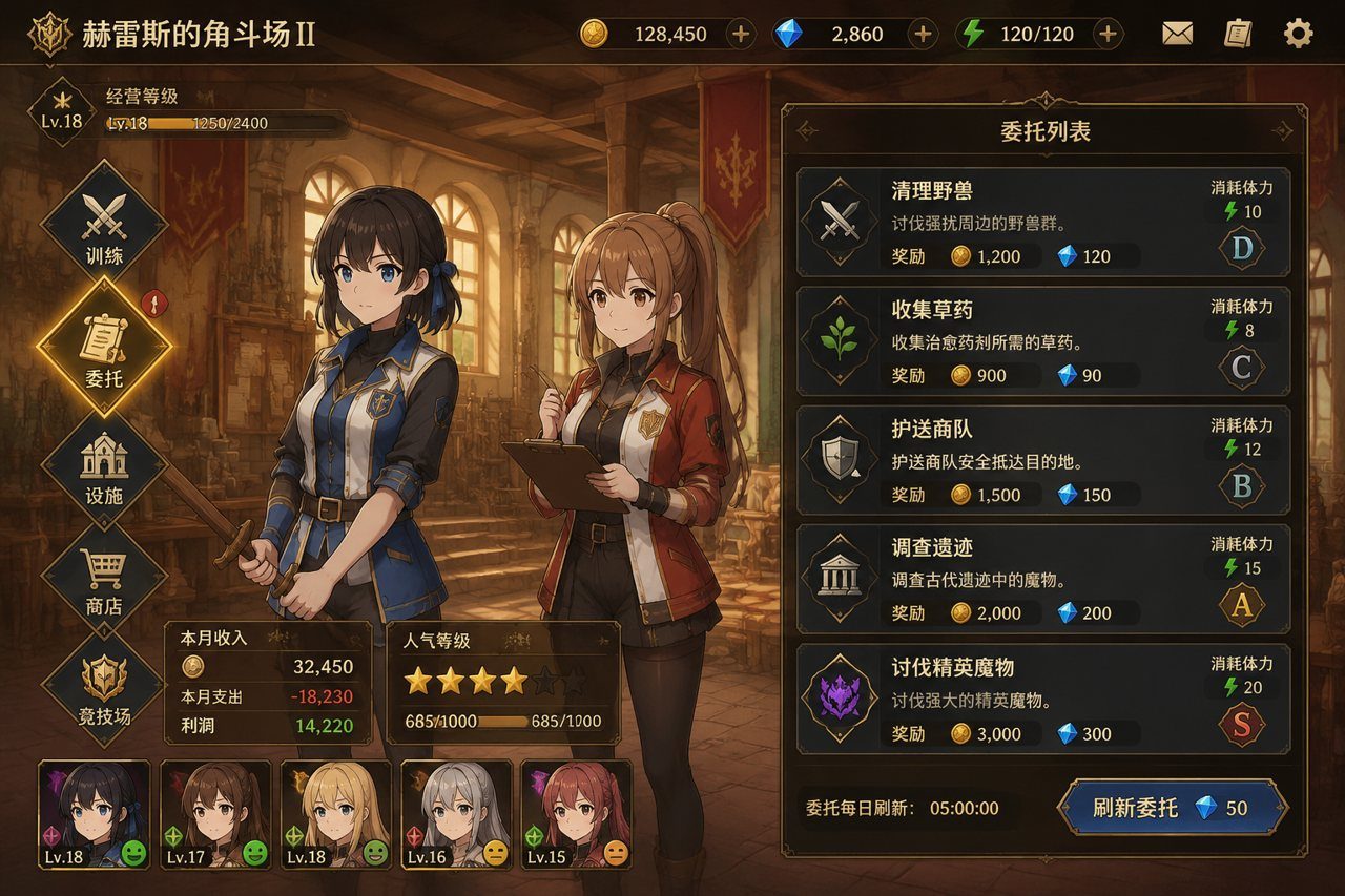 赫雷斯的角斗场Ⅱ 角色培养 详情图 4