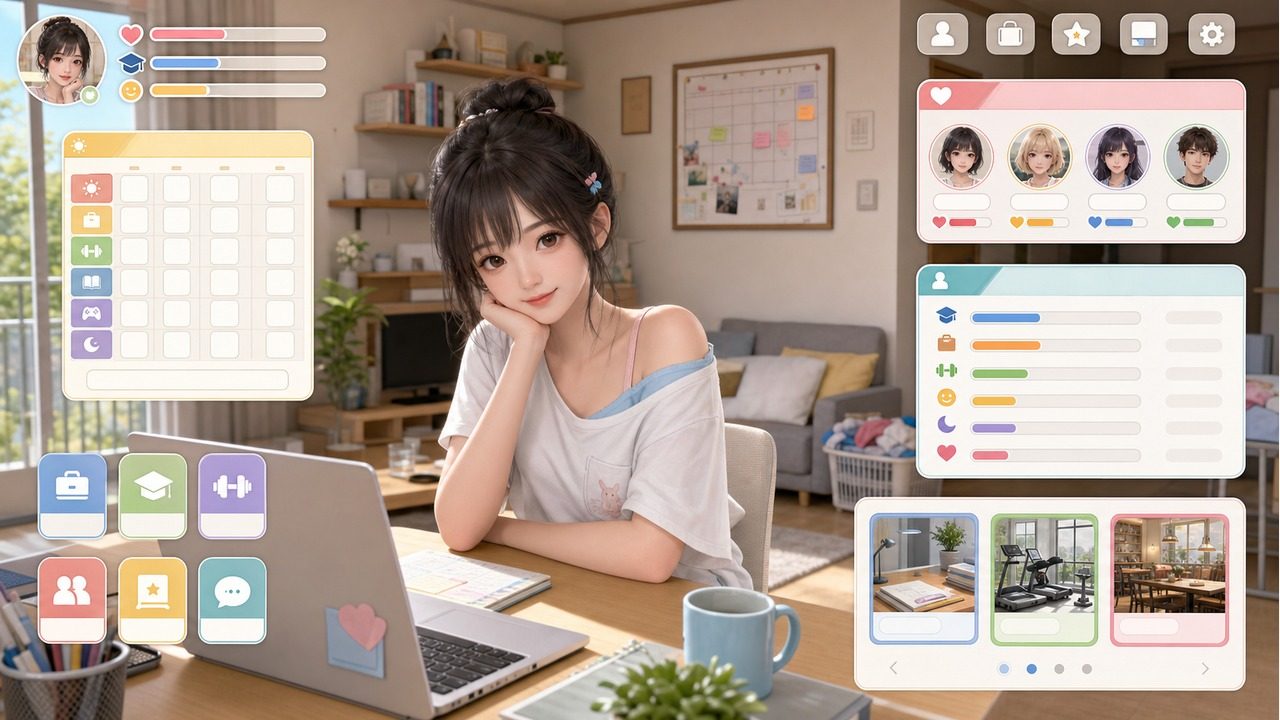 能干的后辈小葵酱 家务养成 实机截图 4